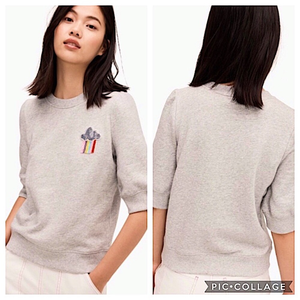 Kate Spade rain or shine embellished sweatshirt - Picture 8 of 14